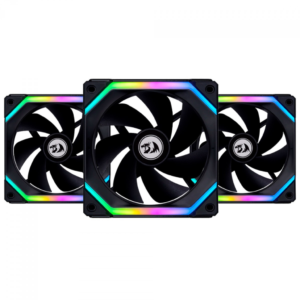 Kit Fan Lian Li Uni Fan Redragon Spec, 3 un, Preto