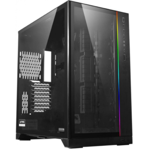 Gabinete Gamer Lian Li O11 Dynamic XL ROG, Full Tower, Vidro Temperado, Preto