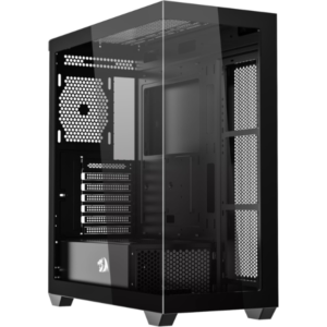 Gabinete Gamer Redragon Deflect Preto Sem fans CA-609B