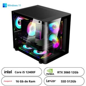 Pc Gamer i5 12400F + Rtx 3060 12gb