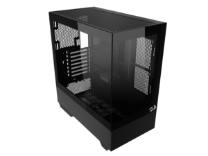 Gabinete Gamer Redragon Reflect Pro, Sem Fans Mid Tower CA-607B, Preto