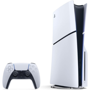 Console PlayStation 5 Slim Sony, SSD 1TB, Branco seminovo