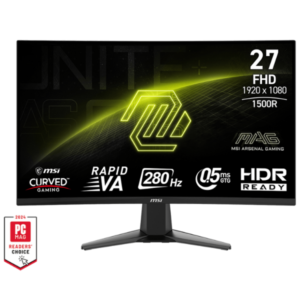 Monitor Gamer Msi Curvo 280Hz MAG 276CXF, 27''