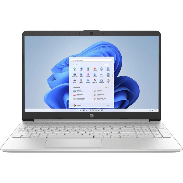 Notebook HP 15s-fq5020na 15.6" Full HD, Core i3-1215U, 8GB RAM, 256GB SSD, Silver