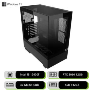 PC intermediário Reflect Galax 3060 + 16Gb + SSD 512GB
