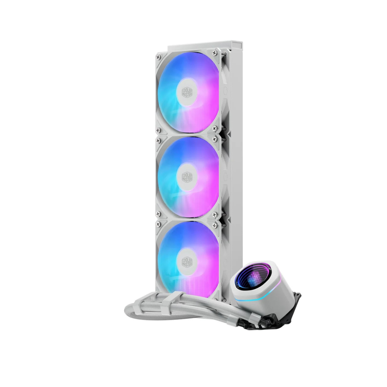 Water Cooler Cooler Master MasterLiquid Core NEX 360 ARGB Branco - Imagem 2