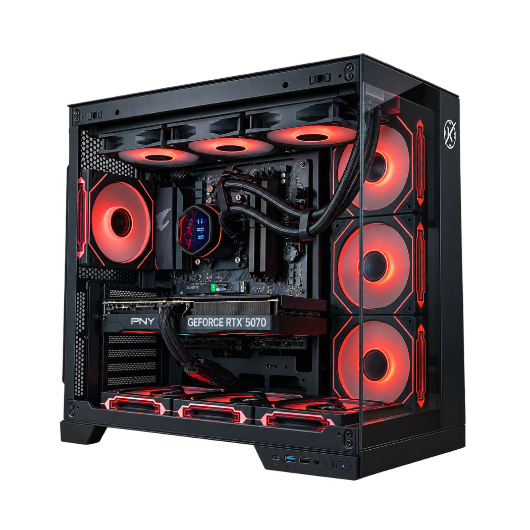 PC Gamer Ryzen 7 5800X3D RTX 5070 12GB 32GB RAM SSD 1TB