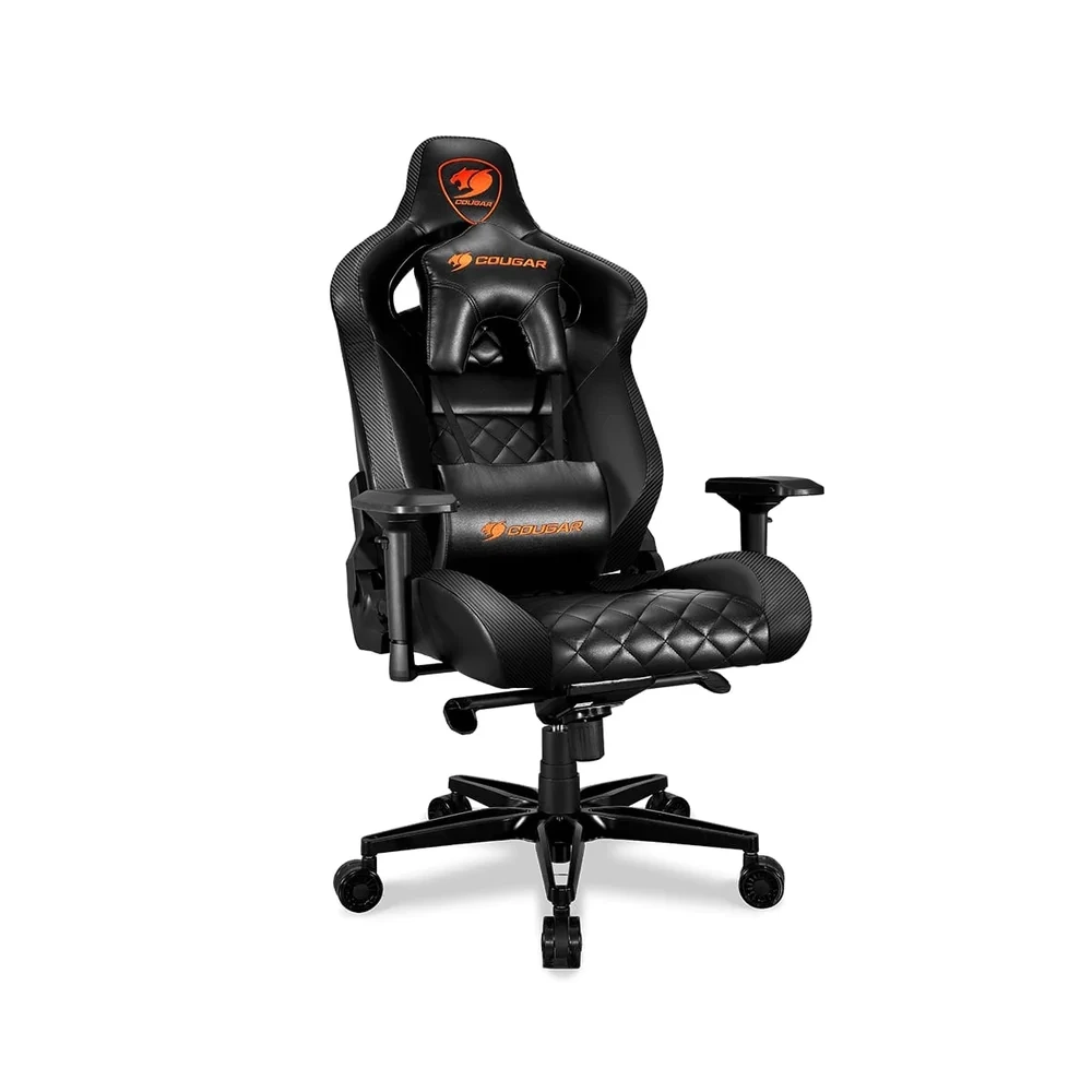 Cadeira Gamer Cougar Armor Titan Black — vista diagonal