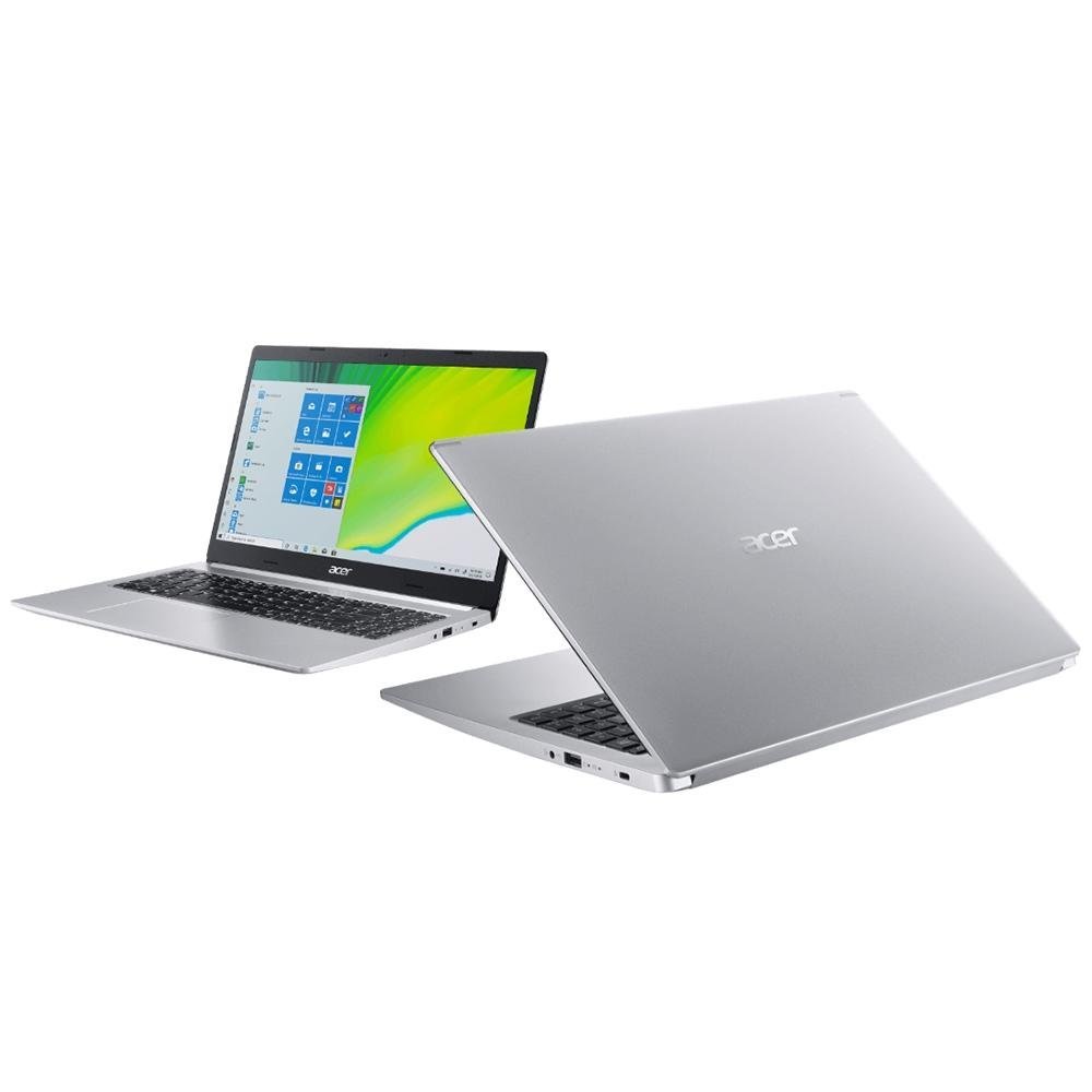 Notebook Acer Aspire 5 A515-54G-53GP prata - vista 2