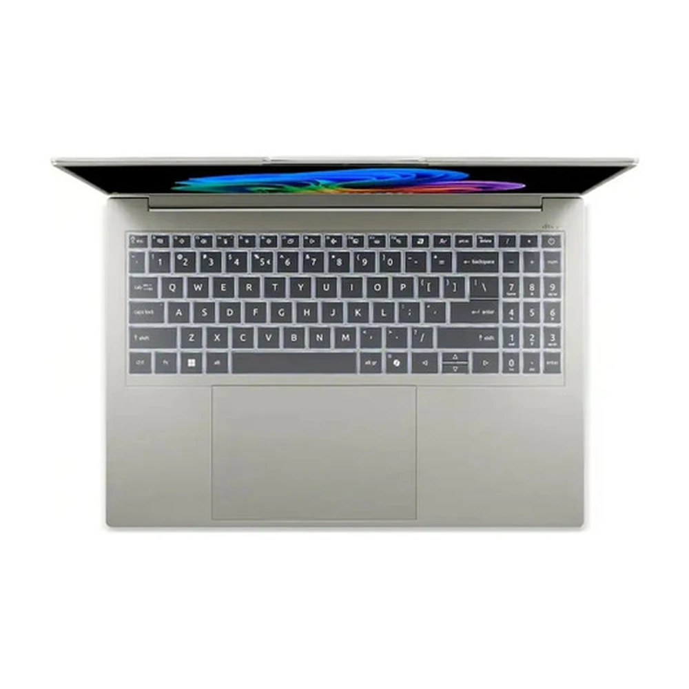 Notebook Acer Swift Go 16 OLED — vista superior do teclado