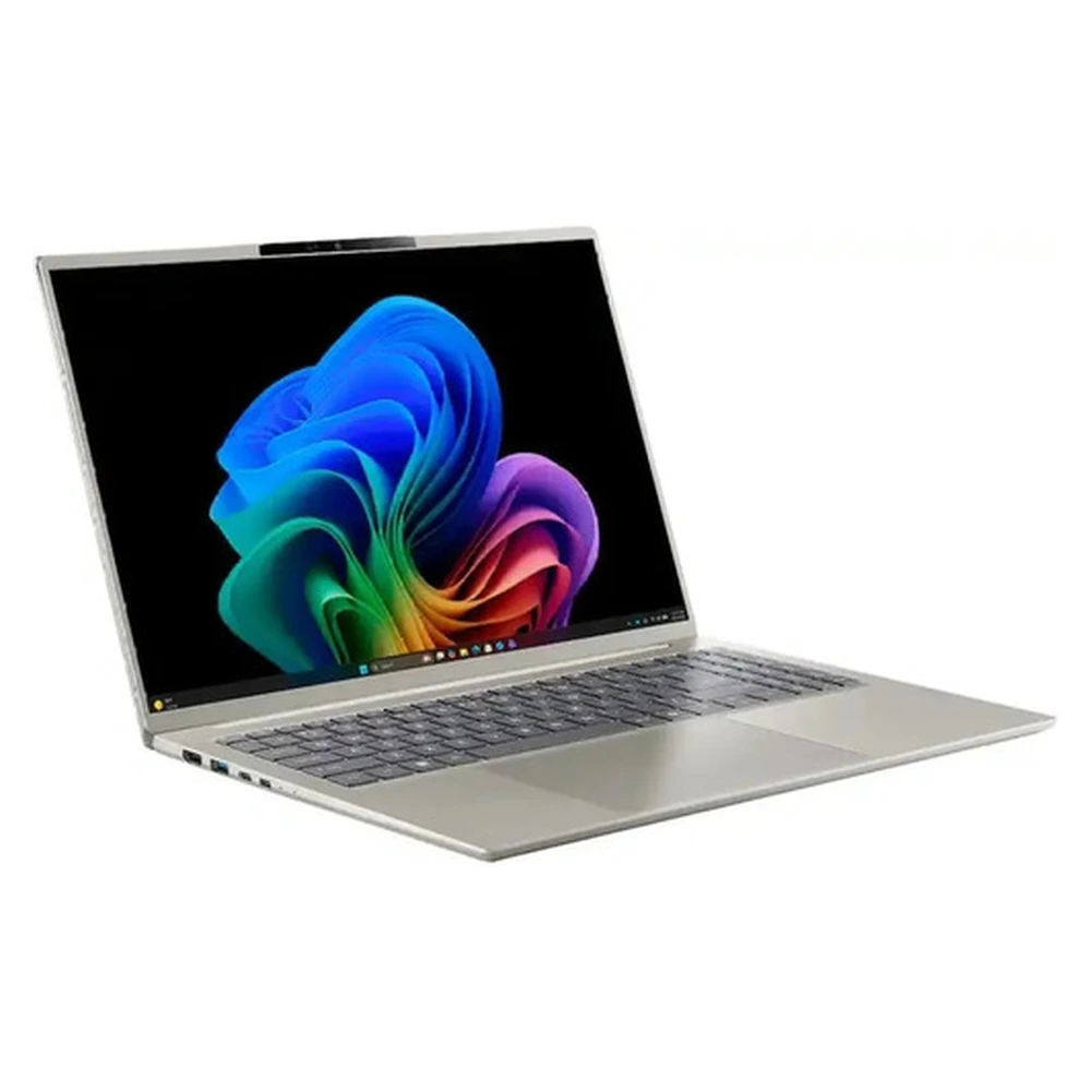 Notebook Acer Swift Go 16 OLED — vista diagonal