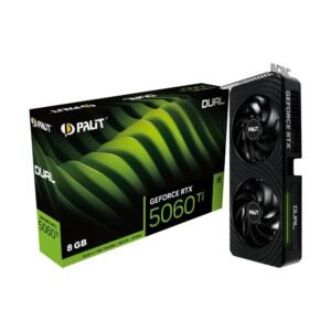 Placa de Vídeo Palit GeForce RTX 5060 Ti Dual, 8GB GDDR7, 128-bit, DLSS 4