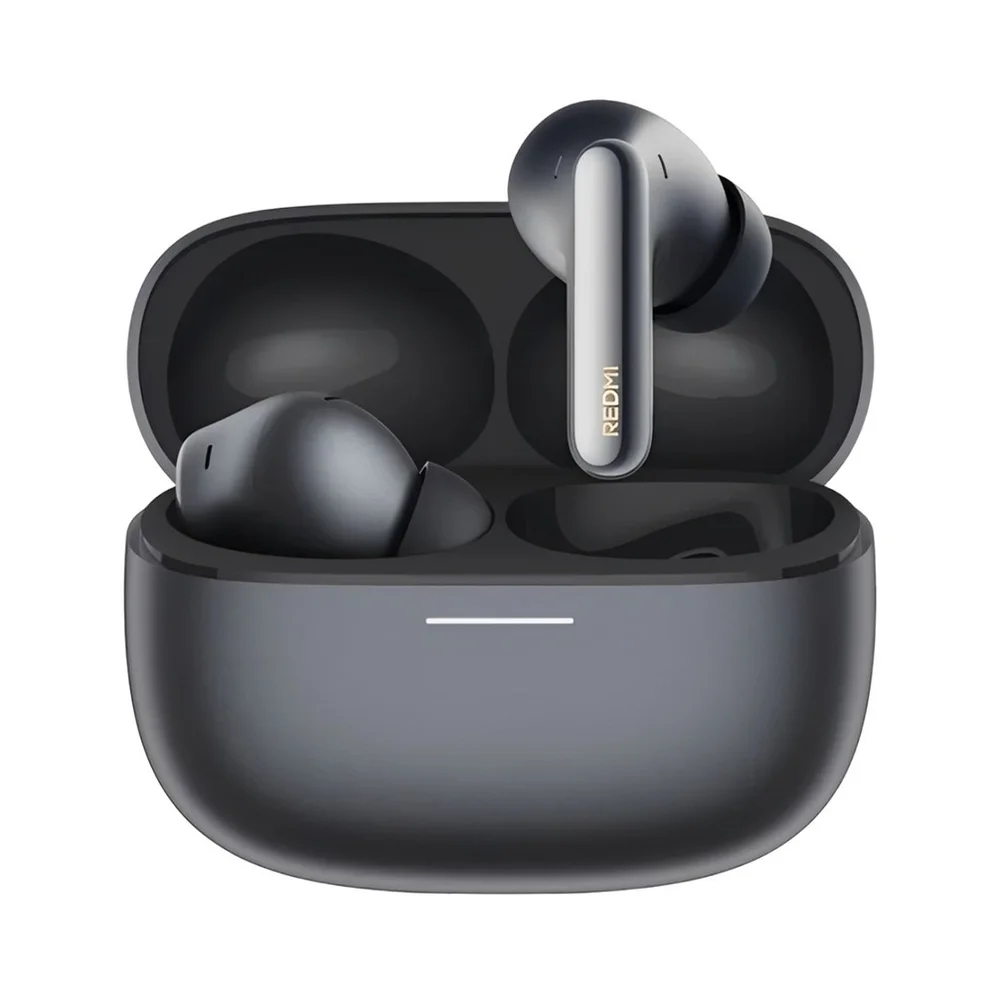 Fone de Ouvido Xiaomi Redmi Buds 8 Pro 2026 M2535E1 Bluetooth 5.4, ANC, Hi-Res, Preto — fones com estojo de carregamento