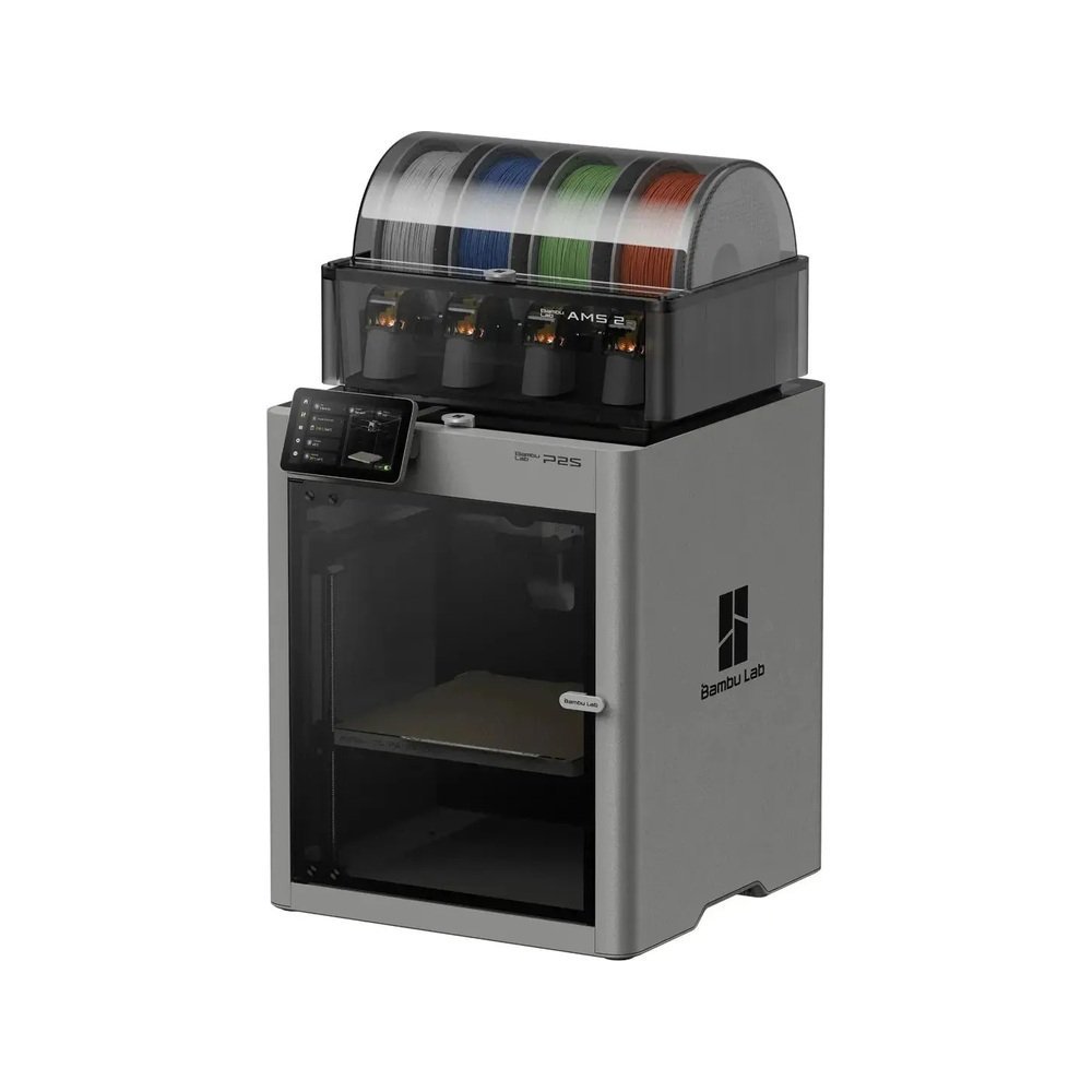 Impressora 3D Bambu Lab P2S Combo com AMS 2 Pro — vista diagonal