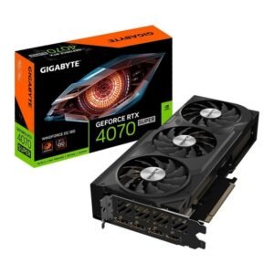 Placa de Vídeo Gigabyte GeForce RTX 4070 SUPER WINDFORCE OC 12G, 12GB GDDR6X