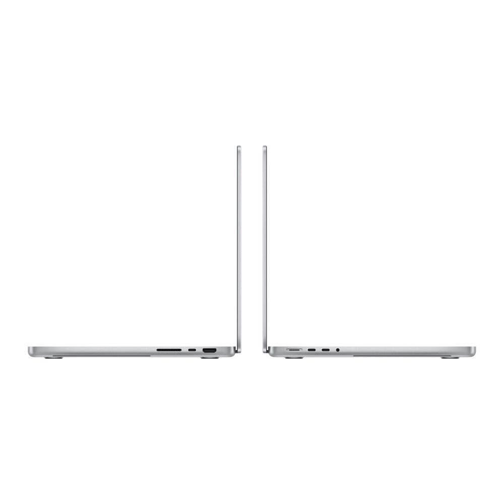 Apple MacBook Pro 14″ M5 Pro, CPU 15 núcleos, GPU 16 núcleos, 24GB, SSD 1TB, Prateado — portas laterais