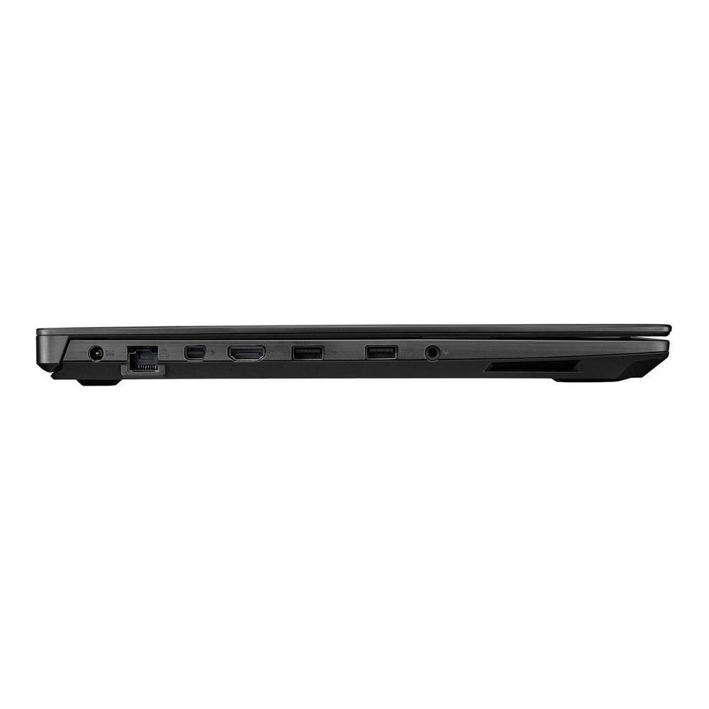 Notebook Gamer ASUS ROG Strix GL703VM i7-7700HQ, 16GB, SSD 256GB + SSHD 1TB, GTX 1060 6GB, 17,3” 120Hz — conexões laterais