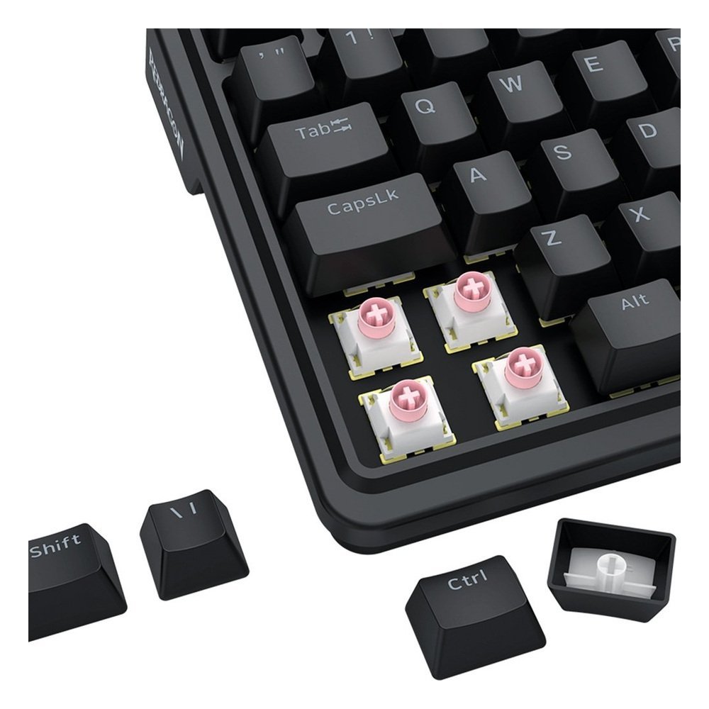 Teclado Magnético Gamer Redragon Eisa K686RGB-M, 1800 Compact, RGB, Switch UltraMag Linear, ABNT2, Preto — switches magnéticos